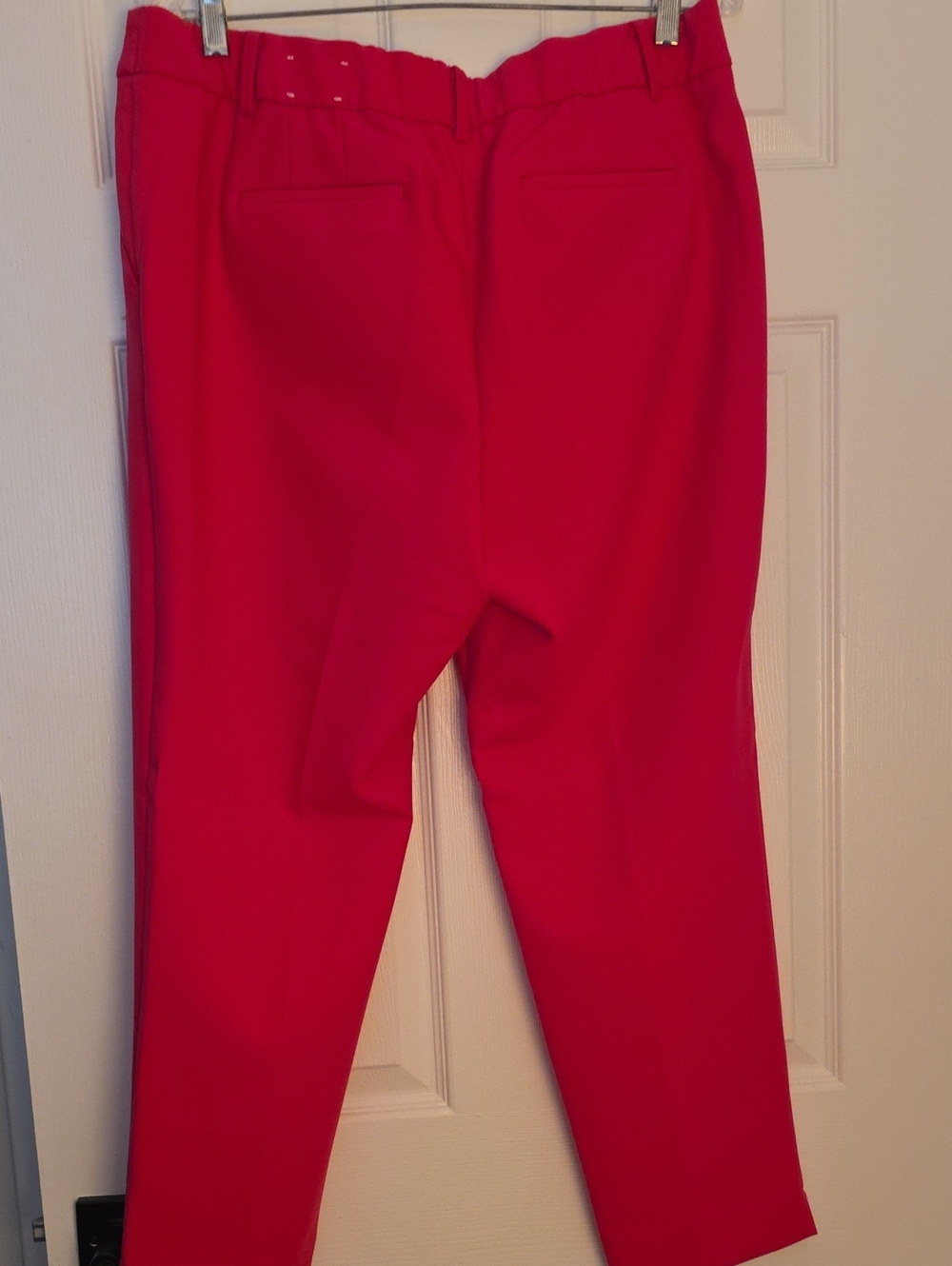 Talbots Hampshire Ankle Pant Straight Leg Pants in Pink Size 14P